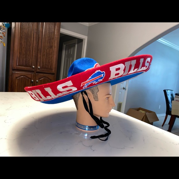 Custom Made Buffalo Bills Mariachi Sombrero - Picture 5 of 6